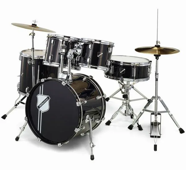 Millenium Focus 18 Drum Set Black detail 2