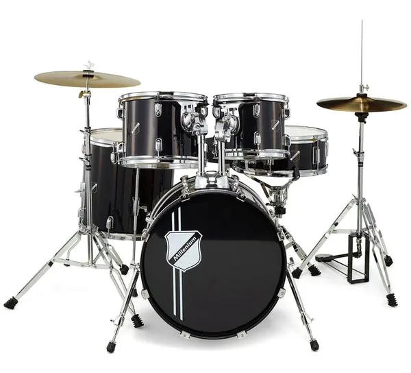 Millenium Focus 18 Drum Set Black detail 3