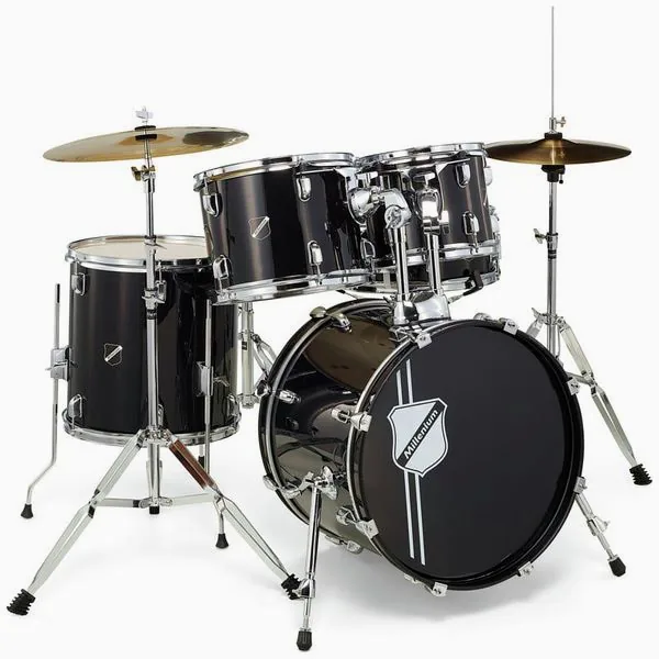 Millenium Focus 18 Drum Set Black detail 4