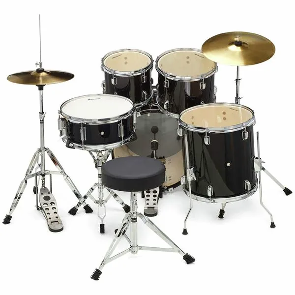 Millenium Focus 18 Drum Set Black detail 5