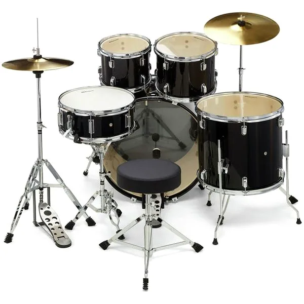 Millenium Focus 20 Drum Set Black detail 4