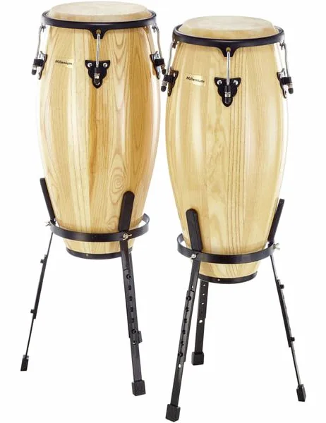 Millenium MC890NT Conga Set w. Gig Bags detail 4