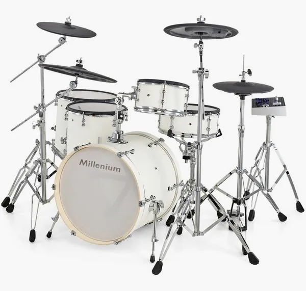 Millenium MPS-1000 D2 E-Drum Set PW vooraanzicht