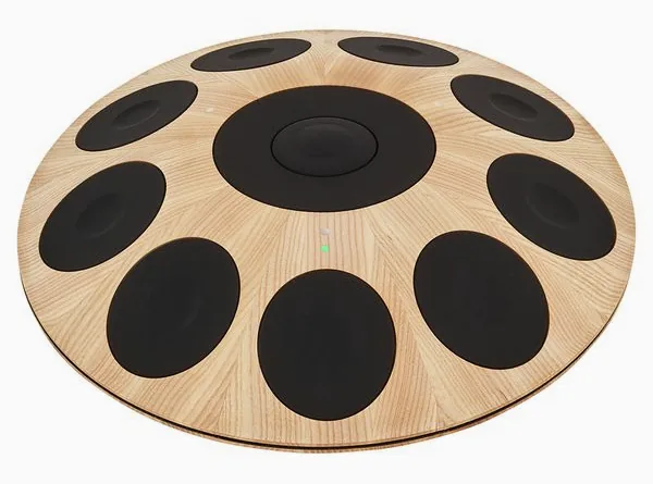 Neotone One Digital Handpan Ash vooraanzicht
