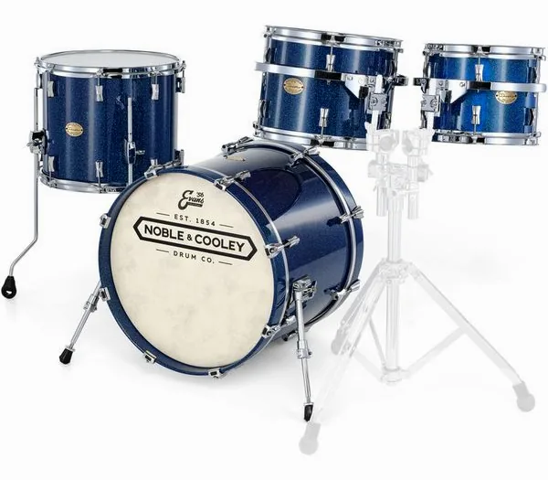 Noble & Cooley CD Maple Cairo Blue Spkl. Kit detail 2