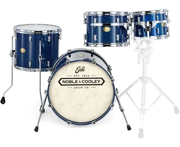 Noble & Cooley CD Maple Cairo Blue Spkl. Kit detail 3