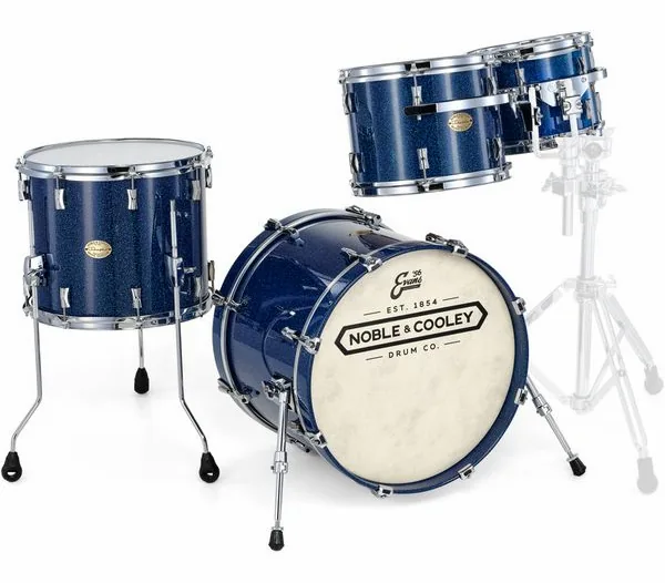 Noble & Cooley CD Maple Cairo Blue Spkl. Kit detail 4