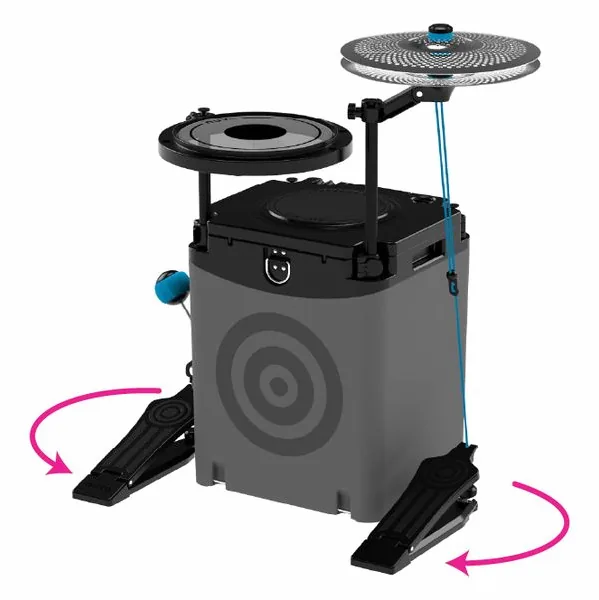 Nuvo Zip-Kit Essential Drum Kit detail 4