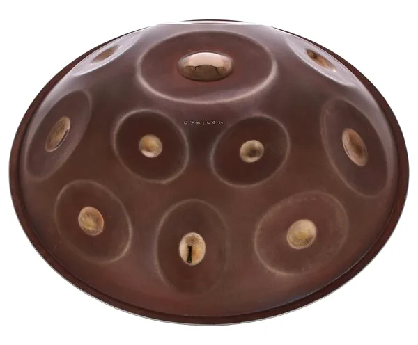 Opsilon Handpan D-Minor 13 440Hz vooraanzicht