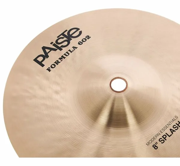 Paiste 08" 602 Mod. Essential Splash detail 3