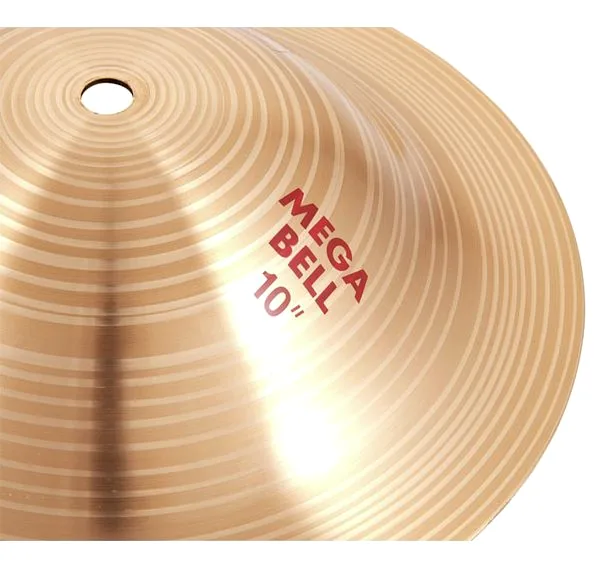 Paiste 10" 2002 Mega Bell detail 4
