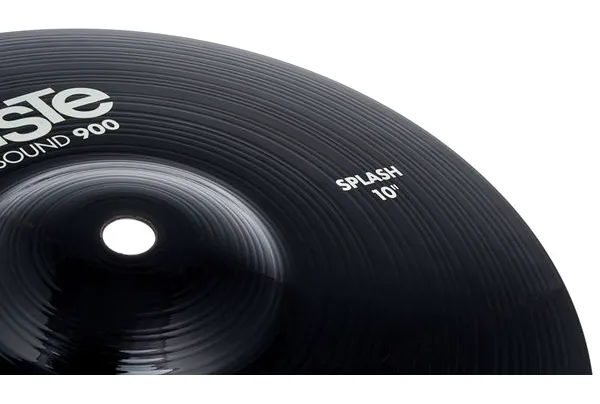 Paiste 10" 900 Color Sound Splash BK detail 4