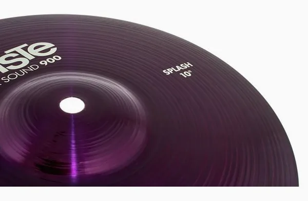 Paiste 10" 900 Color Sound Splash PRP detail 4