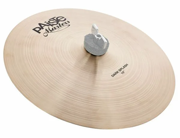 Paiste 10" Masters Dark Splash vooraanzicht