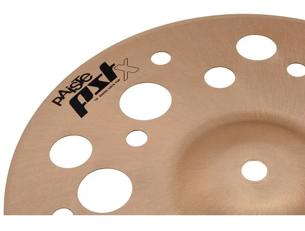 Paiste 10" PSTX Swiss Hats detail 3