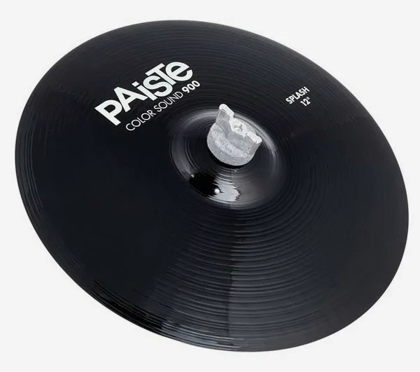Paiste 12" 900 Color Sound Splash BK vooraanzicht