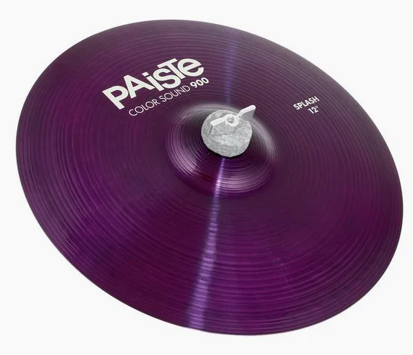 Paiste 12" 900 Color Sound Splash PRP vooraanzicht