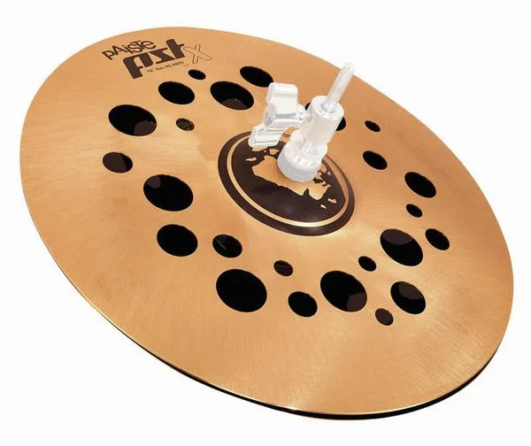 Paiste 12" PSTX DJs 45 Hats vooraanzicht