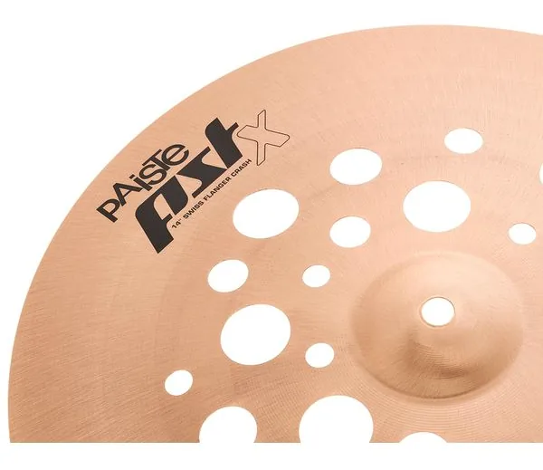 Paiste 12" PSTX Swiss Flanger Crash detail 3
