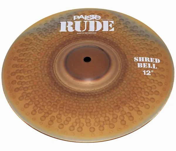Paiste 12" Rude Shred Bell vooraanzicht