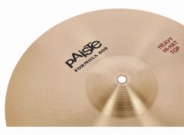 Paiste 14" 602 Heavy Hi Hat detail 4