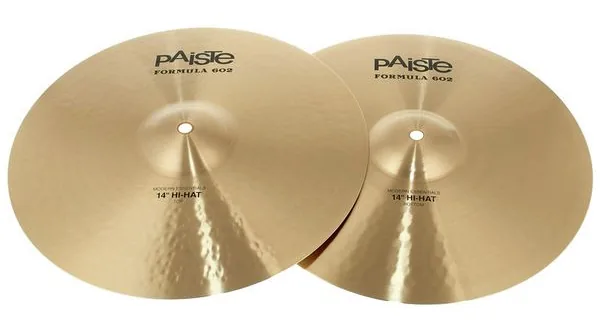 Paiste 14" 602 Mod. Essentials Hi-Hat detail 2