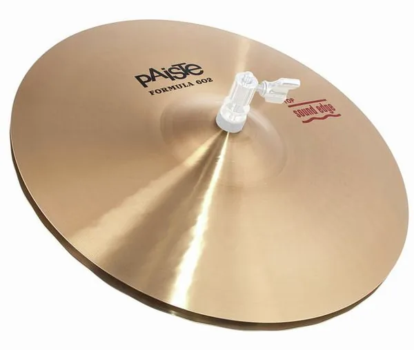 Paiste 14" 602 Sound Edge Hi Hat vooraanzicht