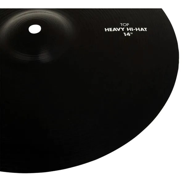 Paiste 14" 900 Color Heavy Hi-Hat BK detail 5