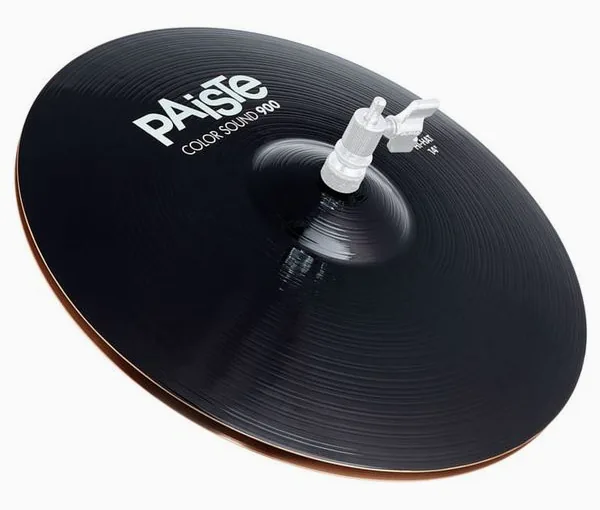 Paiste 14" 900 Color Sound Hi-Hat BK vooraanzicht