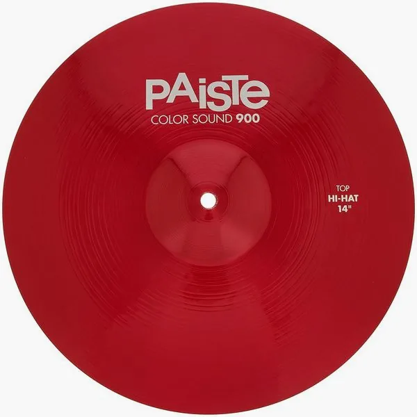 Paiste 14" 900 Color Sound Hi-Hat RD detail 4