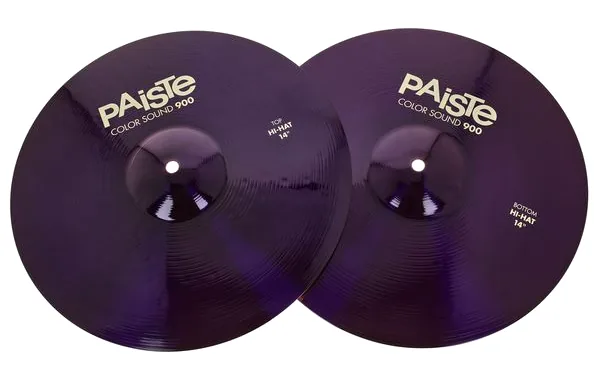 Paiste 14" 900 Colour Sound HH PRP detail 2