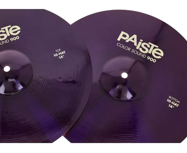 Paiste 14" 900 Colour Sound HH PRP detail 4