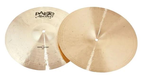 Paiste 14" Masters Dark Hi-Hat detail 3