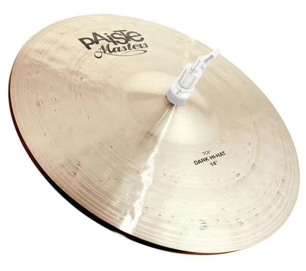 Paiste 14" Masters Dark Hi-Hat vooraanzicht