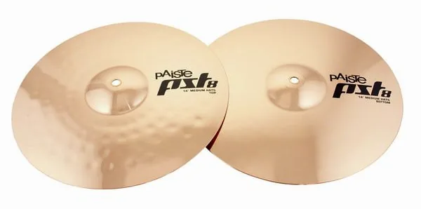 Paiste 14" PST8 Reflector Medium H-H detail 2