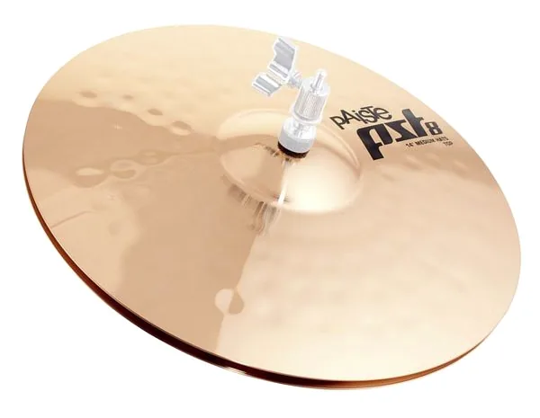Paiste 14" PST8 Reflector Medium H-H vooraanzicht