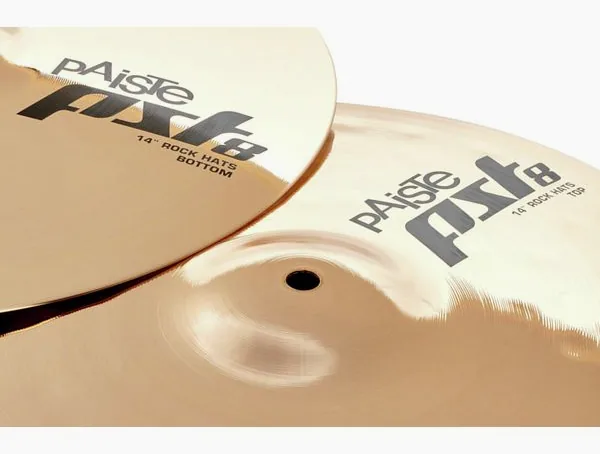 Paiste 14" PST8 Reflector Rock H-H detail 3