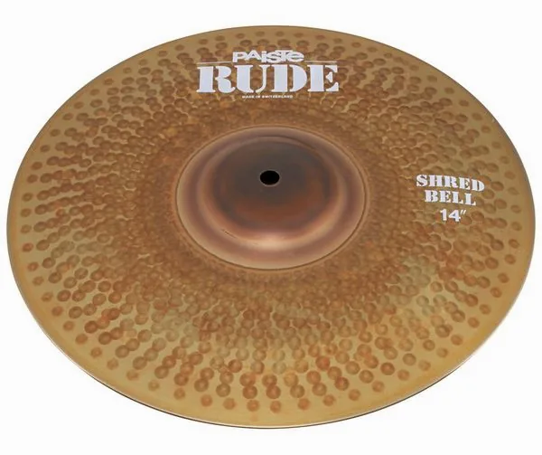 Paiste 14" Rude Shred Bell vooraanzicht