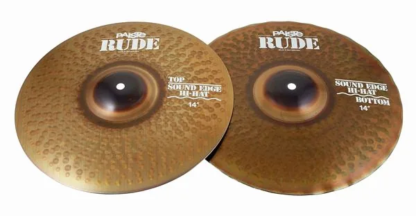 Paiste 14" Rude Sound Edge Hi-Hat detail 2