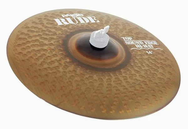 Paiste 14" Rude Sound Edge Hi-Hat vooraanzicht