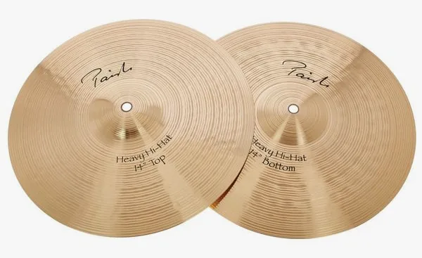 Paiste 14" Signature Heavy Hi-Hat detail 2