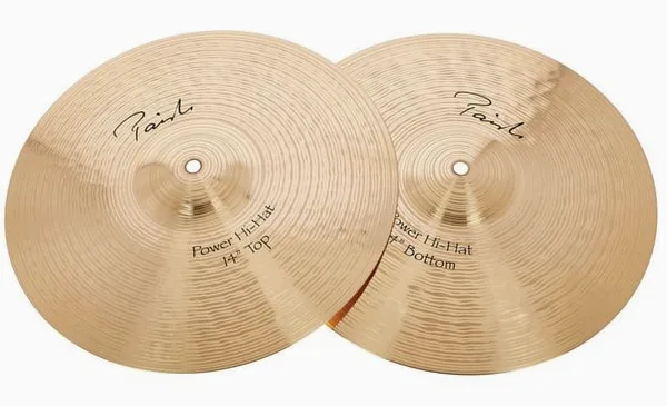 Paiste 14" Signature Power Hi-Hat detail 2