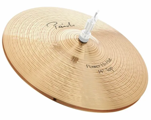 Paiste 14" Signature Power Hi-Hat vooraanzicht