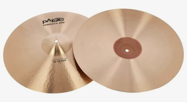 Paiste 15" 602 Mod. Essentials Hi-Hat detail 3