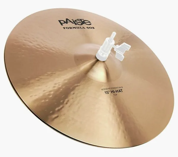 Paiste 15" 602 Mod. Essentials Hi-Hat vooraanzicht