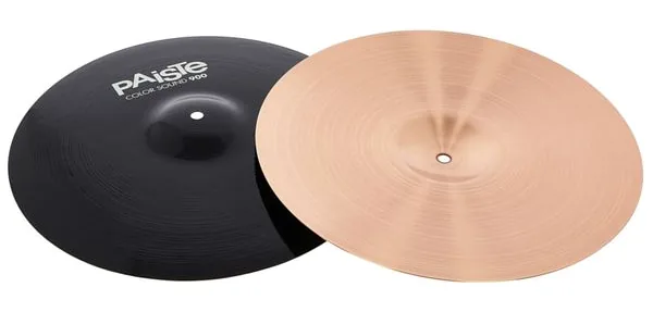 Paiste 15" 900 Color Heavy Hi-Hat BK detail 3