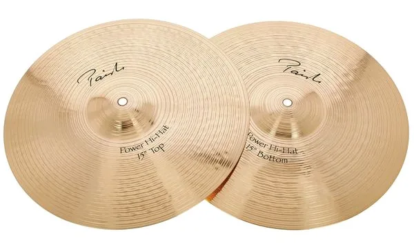 Paiste 15" Signature Power Hi-Hat detail 2