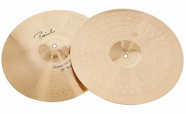 Paiste 15" Signature Power Hi-Hat detail 3