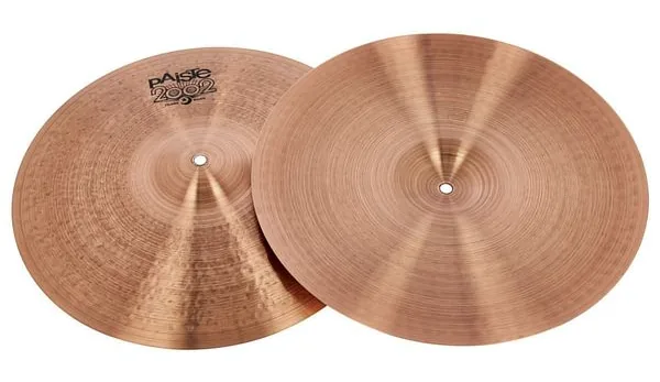 Paiste 16" 2002 Black Big Beat Hi-Hat detail 3