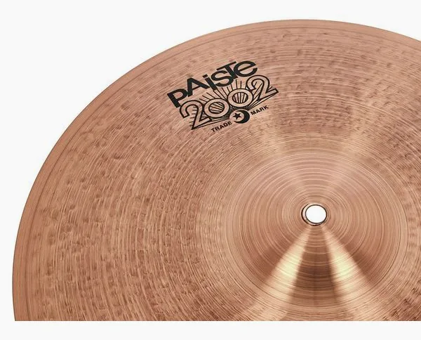 Paiste 16" 2002 Black Big Beat Hi-Hat detail 4